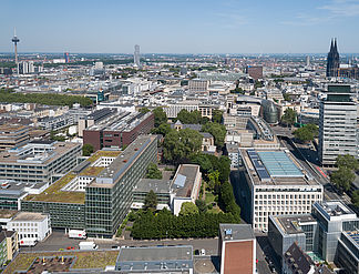 Luftbild Köln-Innenstadt